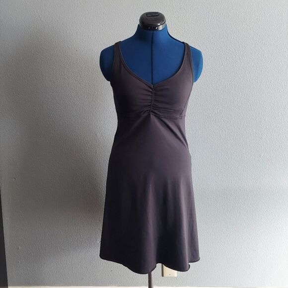 Prana Gray Dreaming Dress Athleisure Tennis Golf Activewear Size XS